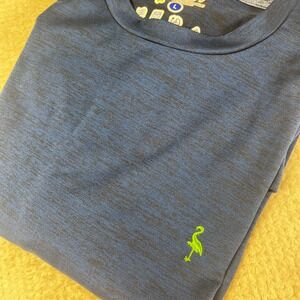 Tailor Byrd Men's Blue Heather Quick Dry SPF 30‎ Activewear T-Shirt